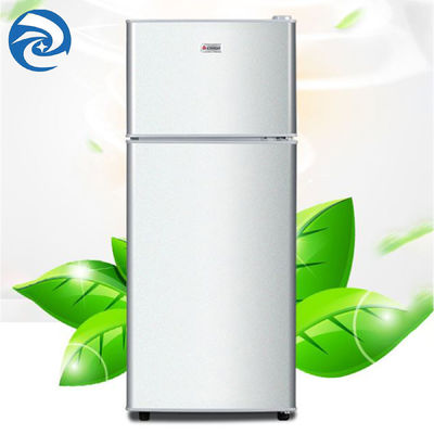 डबल डोर 220V घरेलू मिनी फ्रिज साउंड प्रूफ