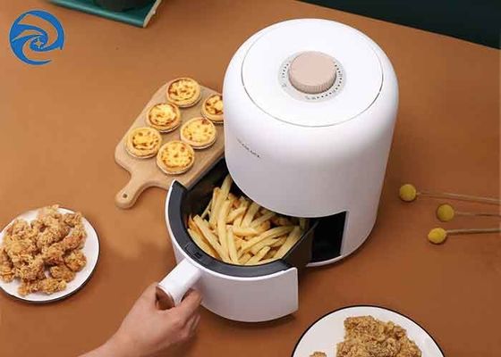 स्वचालित 2.6 क्वार्ट स्मार्ट एयर फ्रायर इलेक्ट्रिक व्हाइट