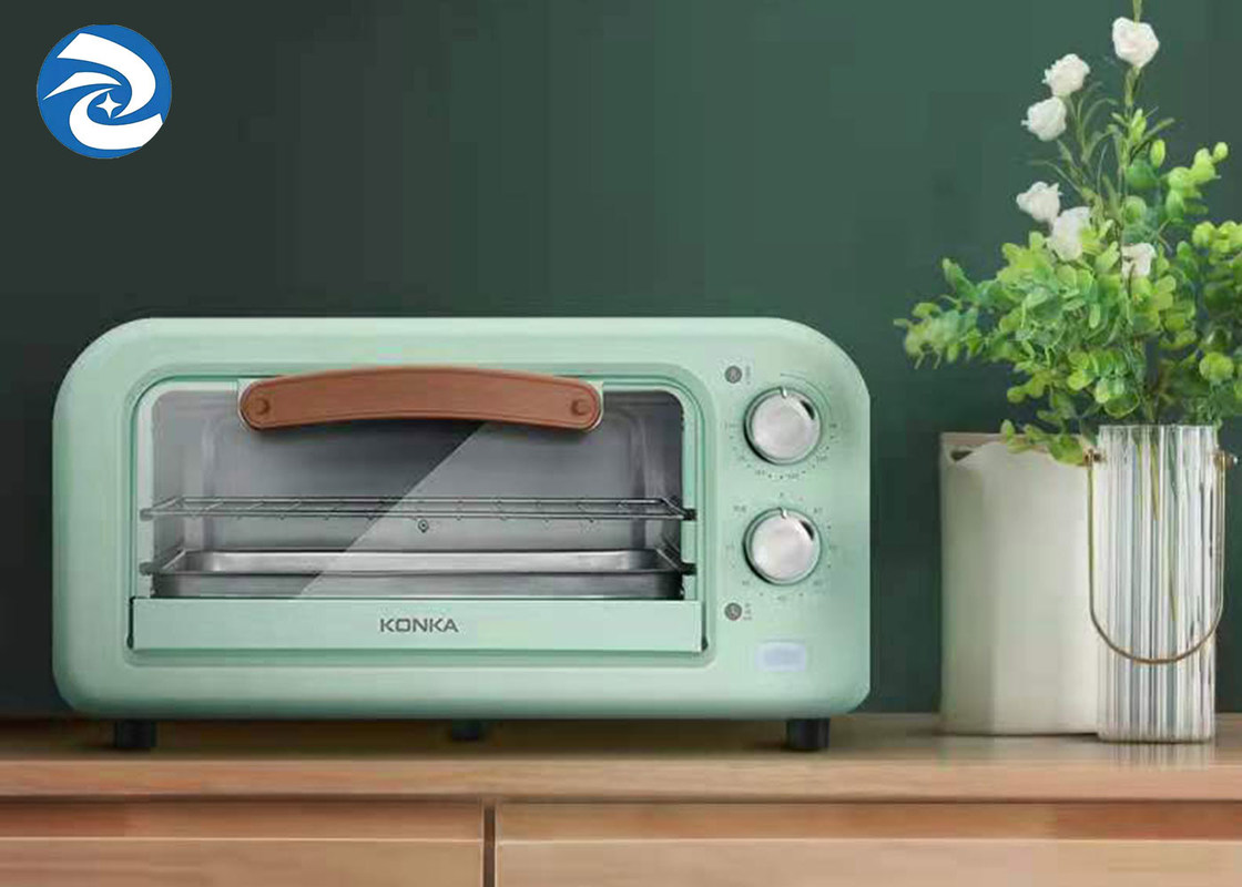 800W 12L टोस्टर और टोस्टर ओवन 12.7qt एल्यूमीनियम बॉडी स्टेनलेस स्टील हीटिंग ट्यूब