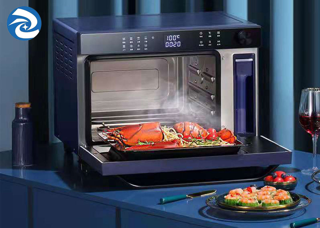 32L स्वचालित टोस्टर और टोस्टर ओवन 2100W एयर फ्राइंग