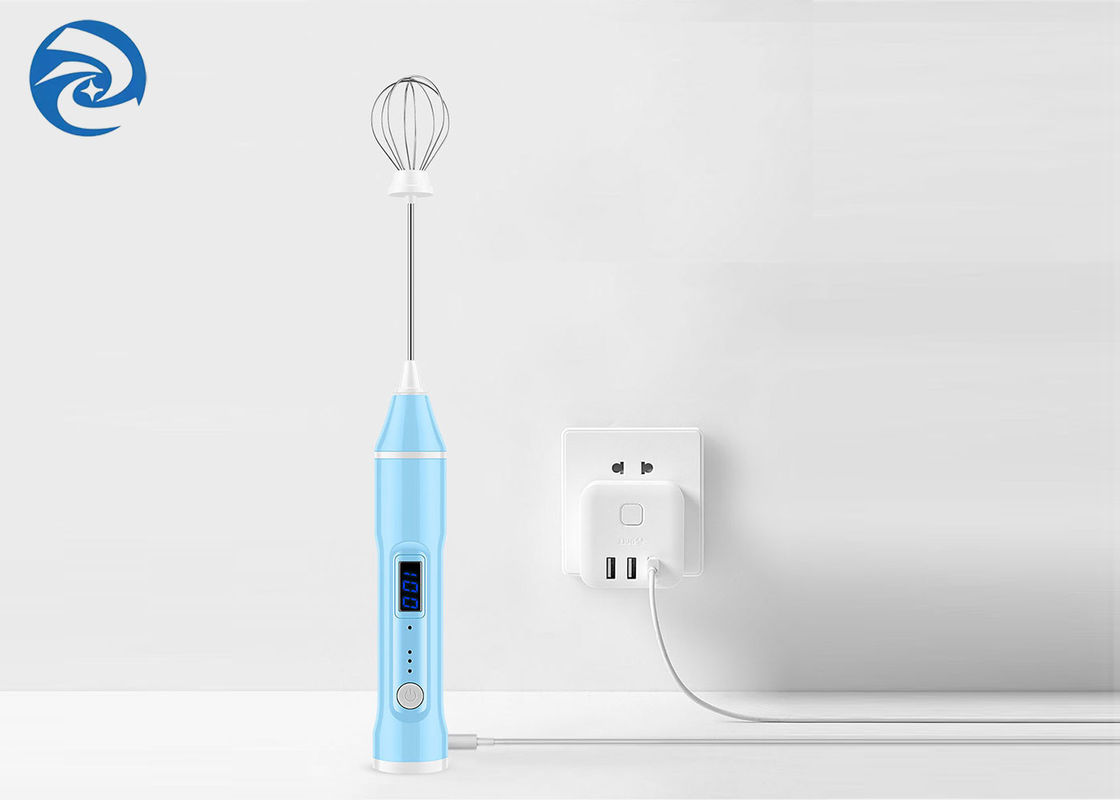 0.5A स्टैंड मिक्सर 1200mAh USB रिचार्जेबल मिल्क फ्रॉदर