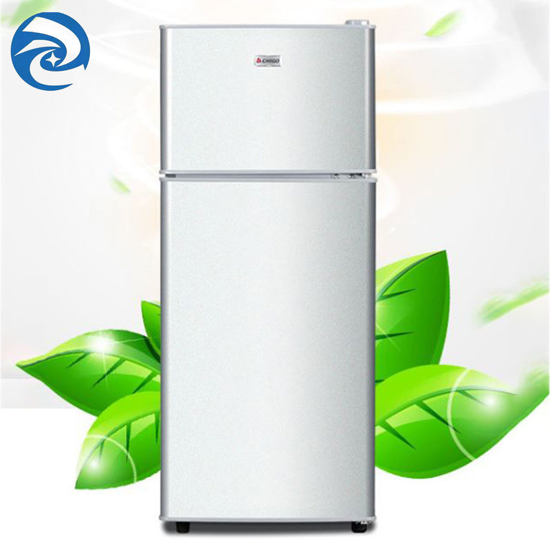 डबल डोर 220V घरेलू मिनी फ्रिज साउंड प्रूफ