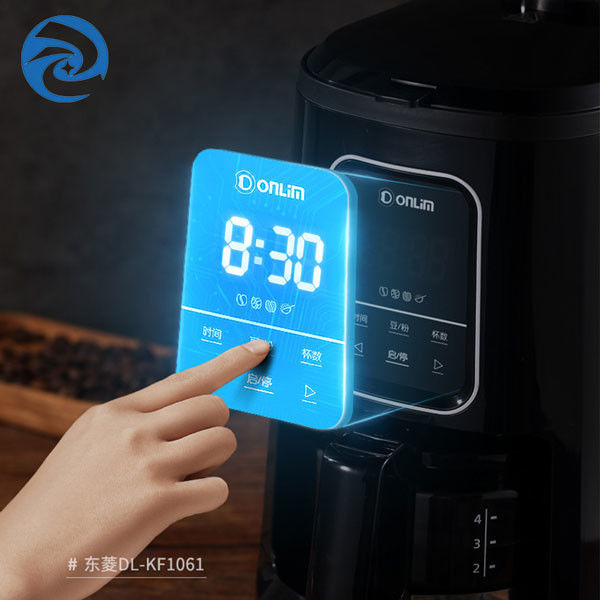 अमेरिकन होम कॉफी मशीन 600ml 900W ग्राउंड स्टीमिंग